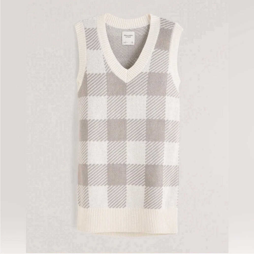 Abercrombie and fitch vest sweater dress